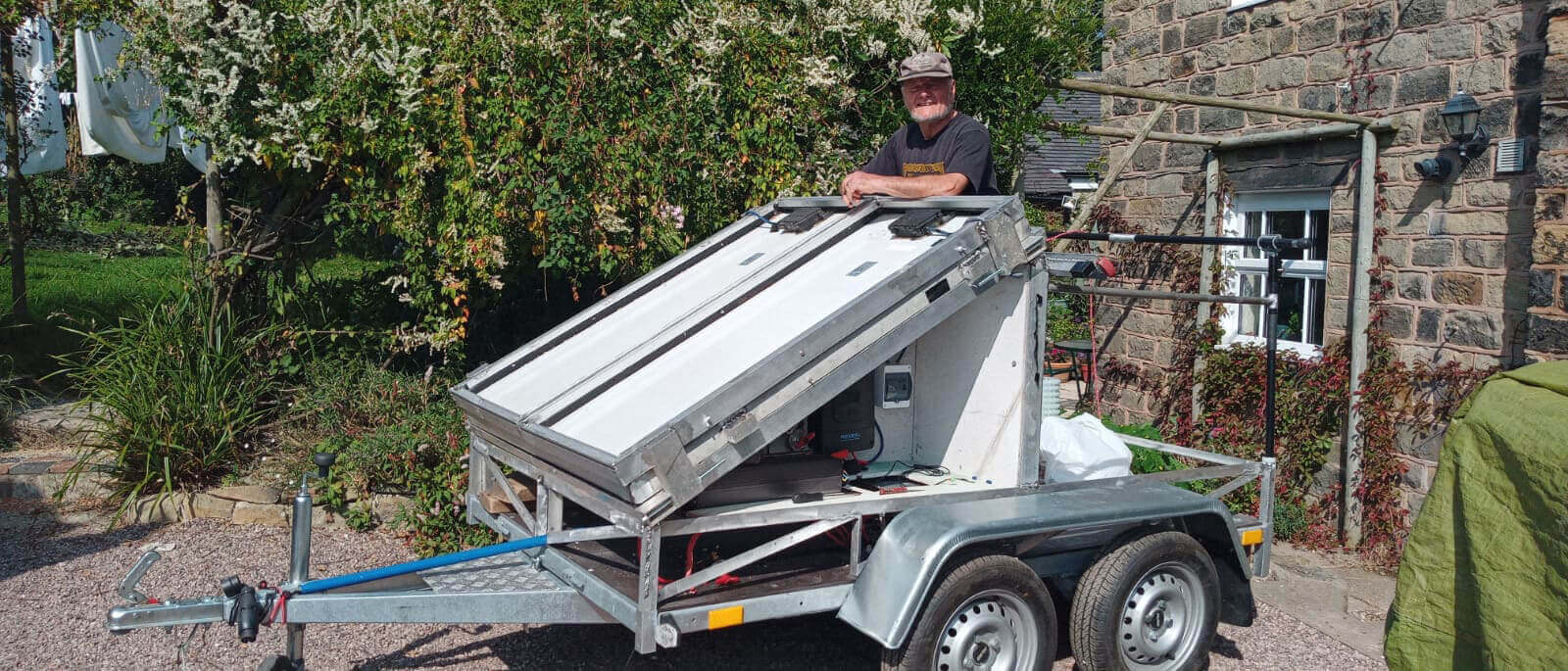 solar powered trailer