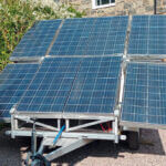 Wheely Green Solar Power Trailer