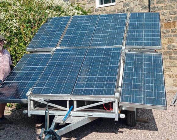 Wheely Green Solar Power Trailer