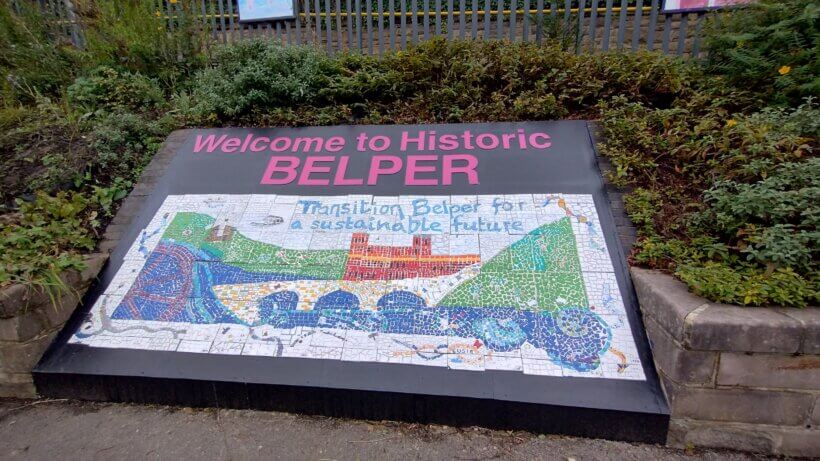 Official Opening Of The Belper Station Mosaic